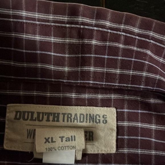 New Duluth trading co.  shirt XL tall!!!  $20obo - Picture 2 of 2